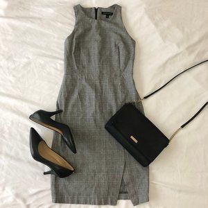 Banana Republic Plaid Sheath Dress